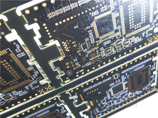 Motherboard PCB 8-layer stackup: 35 µm (1 oz) copper layers, with 3 FR4